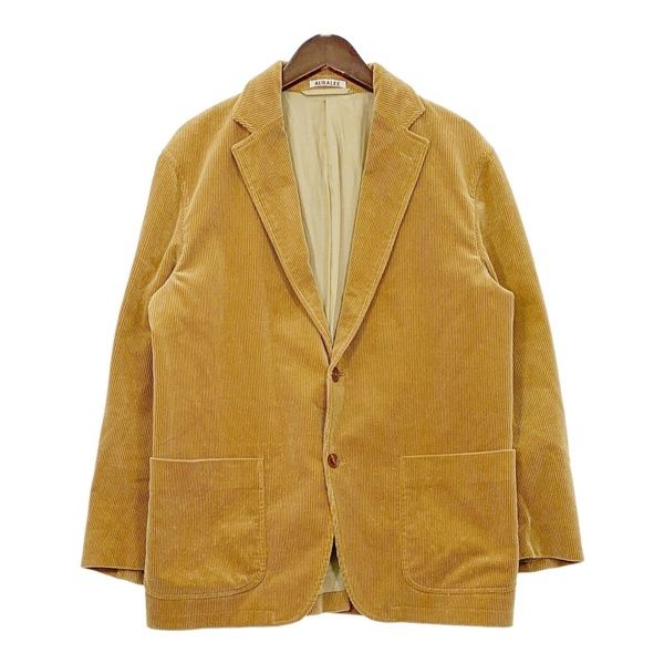 AURALEE オーラリー コーデュロイ テーラード ジャケット A7AJ01FN