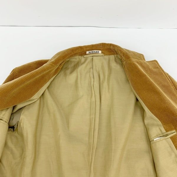 AURALEE オーラリー コーデュロイ テーラード ジャケット A7AJ01FN