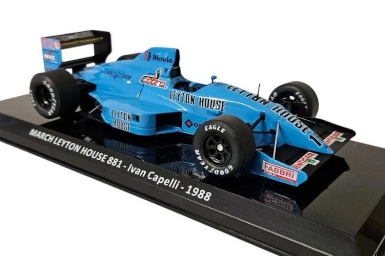 エディコラ 1 24 マーチ 881 ジャッド チーム レイトンハウス 16 1988 EDICOLA MARCH F JUDD TEAM LEYTON HOUSE IVAN CAPELLI