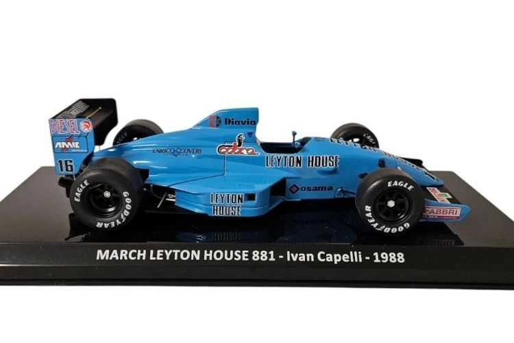 エディコラ 1 24 マーチ 881 ジャッド チーム レイトンハウス 16 1988 EDICOLA MARCH F JUDD TEAM LEYTON HOUSE IVAN CAPELLI