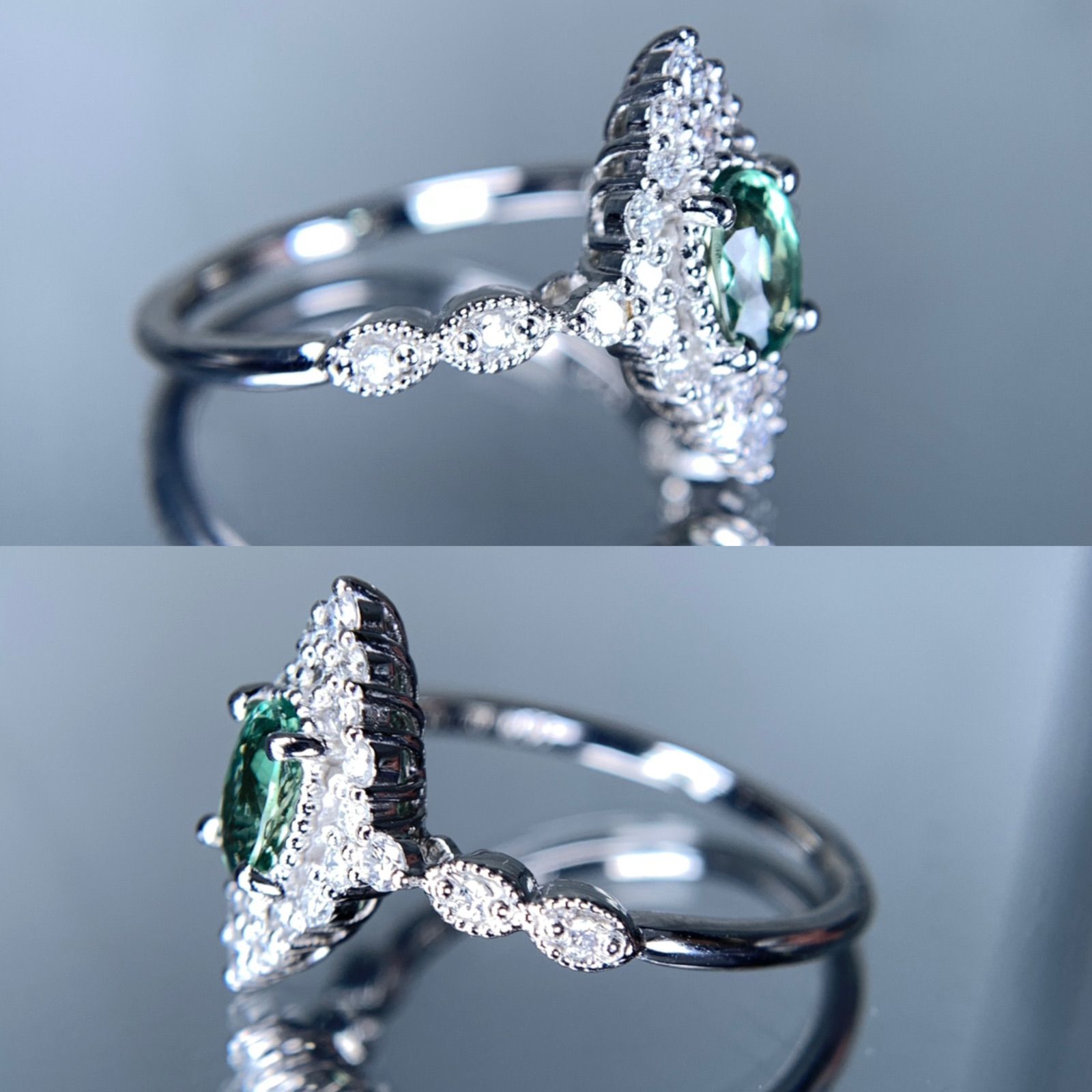 アレキサンドライト ブラジル産 Ax0.51ct GIA鑑別書付き リング（指輪