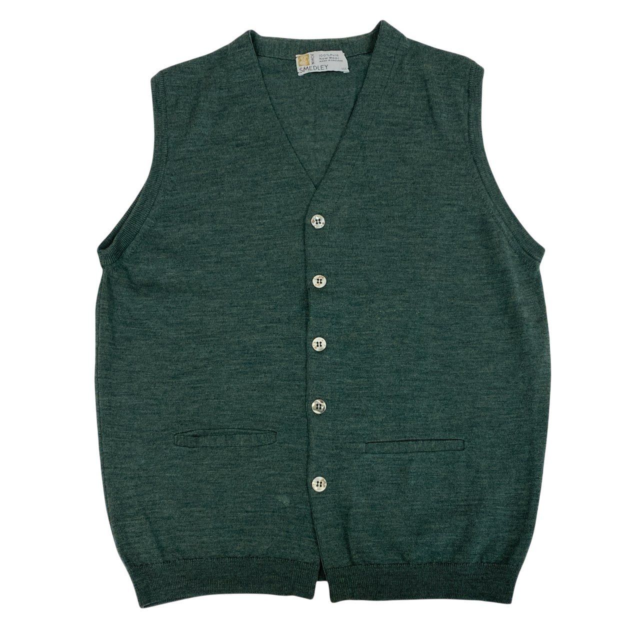 70a15 JOHN SMEDLEY ジョンスメドレー 英国製 ニットベスト 