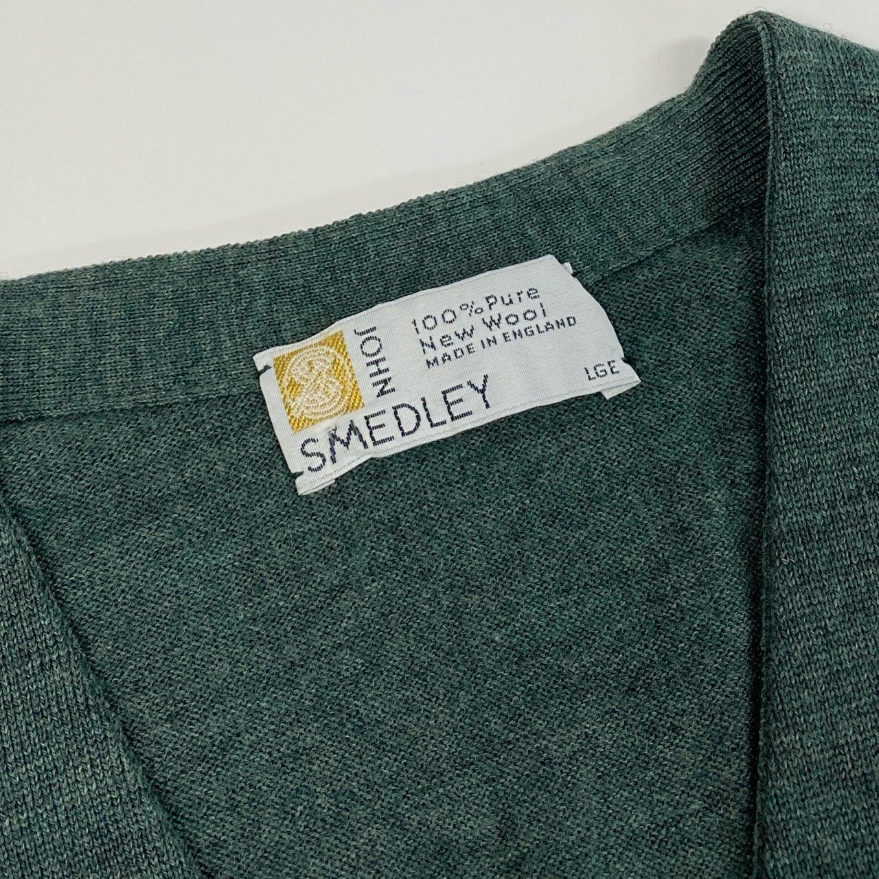 70a15 JOHN SMEDLEY ジョンスメドレー 英国製 ニットベスト 