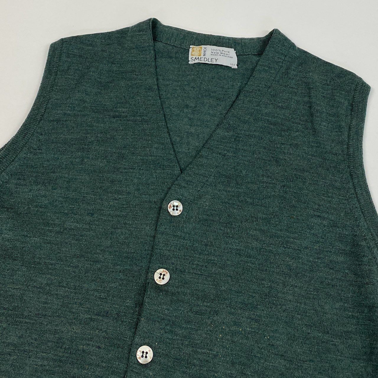 70a15 JOHN SMEDLEY ジョンスメドレー 英国製 ニットベスト 