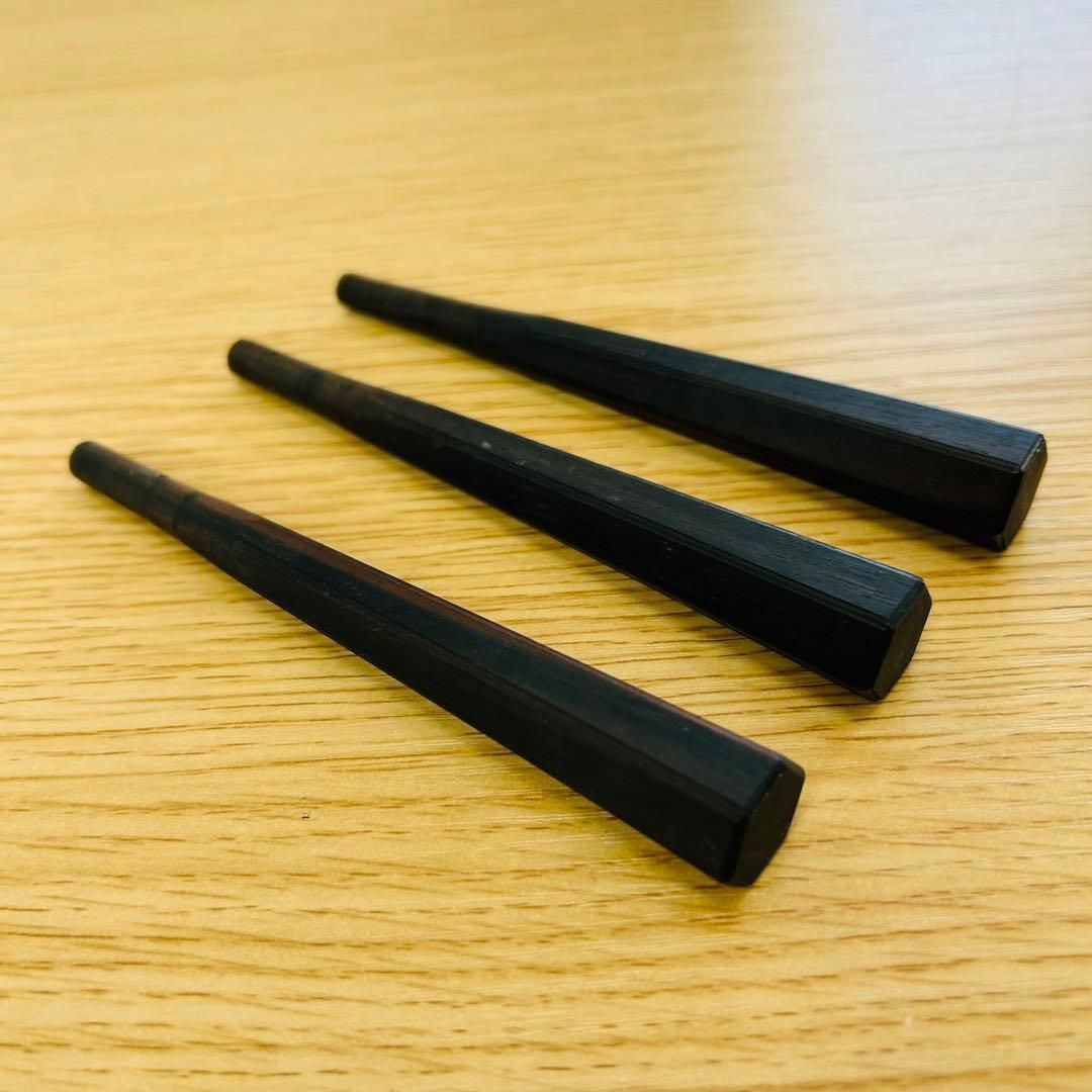 木製 三味線 糸巻 糸巻き 3本セット - メルカリ