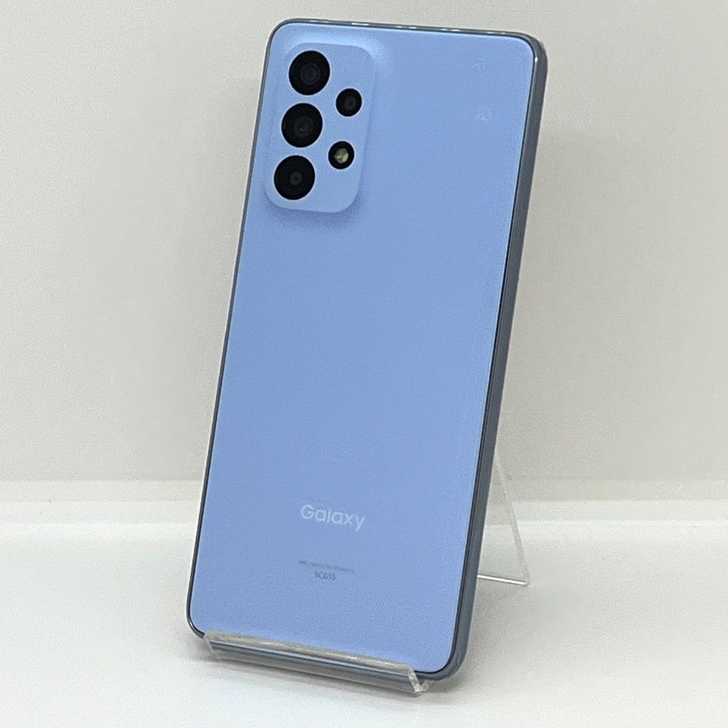 ★美品★Galaxy A53 5G SCG15 国内版 SIMフリー ★6940 Galaxy A53 5G SCG15 au SAMSUNG の買取価格｜スマホ売却はスマカリ