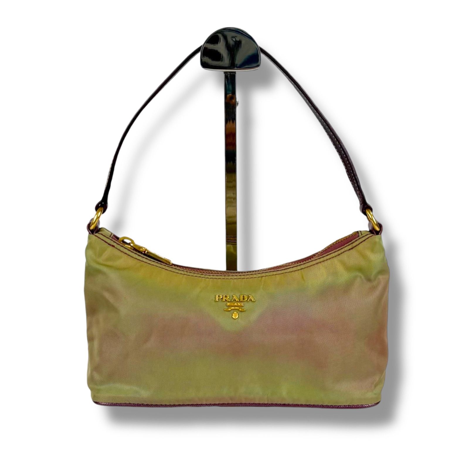 プラダ PRADA アクセサリーポーチ ミニハンドバッグ テスートナイロン