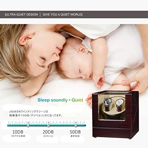  JQUEEN ワインディングマシーン 腕時計ワインダー 2本巻き ウォッチワインダー 自動巻き上げ機 マブチモーター 静音 木製 f 8 d 29 36 その他 キッチン 食器