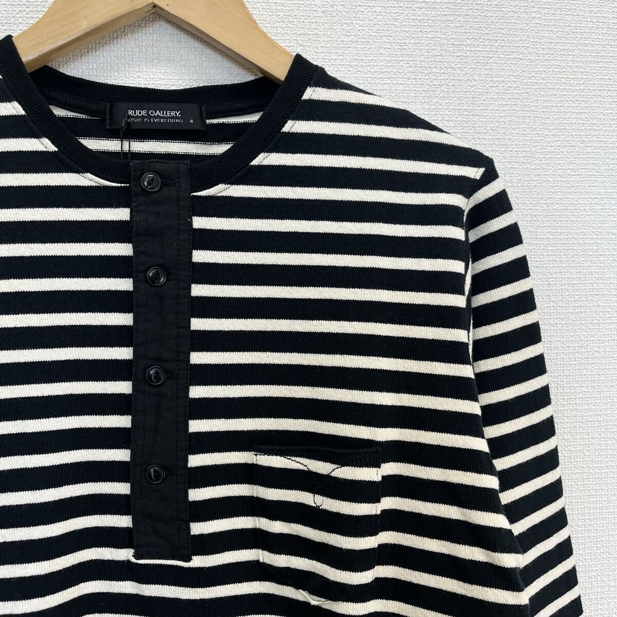 未使用 RUDE GALLERY ルードギャラリー 65319-4 ヘンリーネック