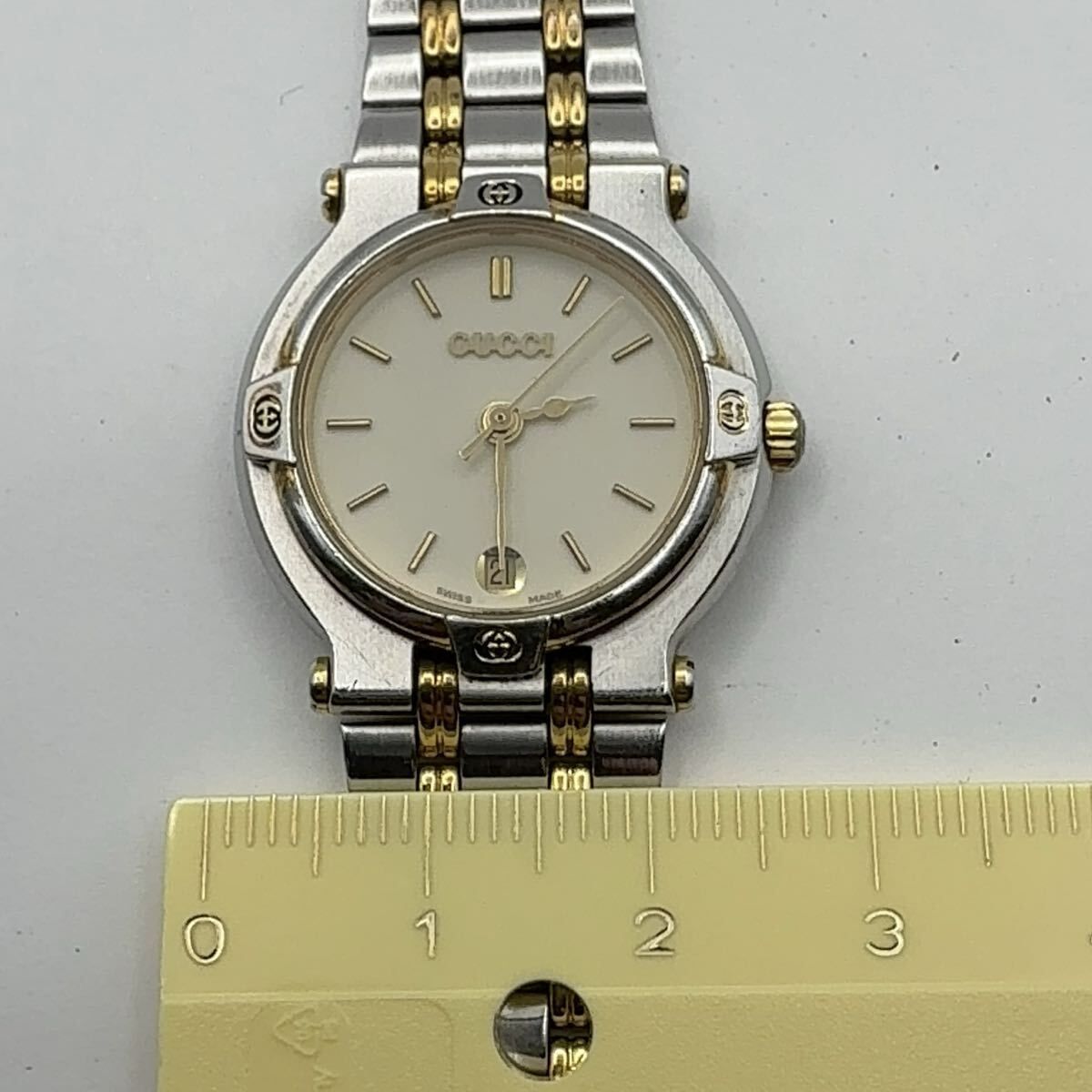 GUCCI グッチ 9000L クォーツ レディース 腕時計 / Wristwatch 稼働品