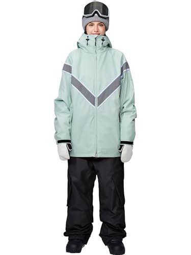 アッシュグリーム スノーボードウェア 上下セット 耐水圧12 000 mm メンズ レディース AG 24 SETe 296 e 644 f