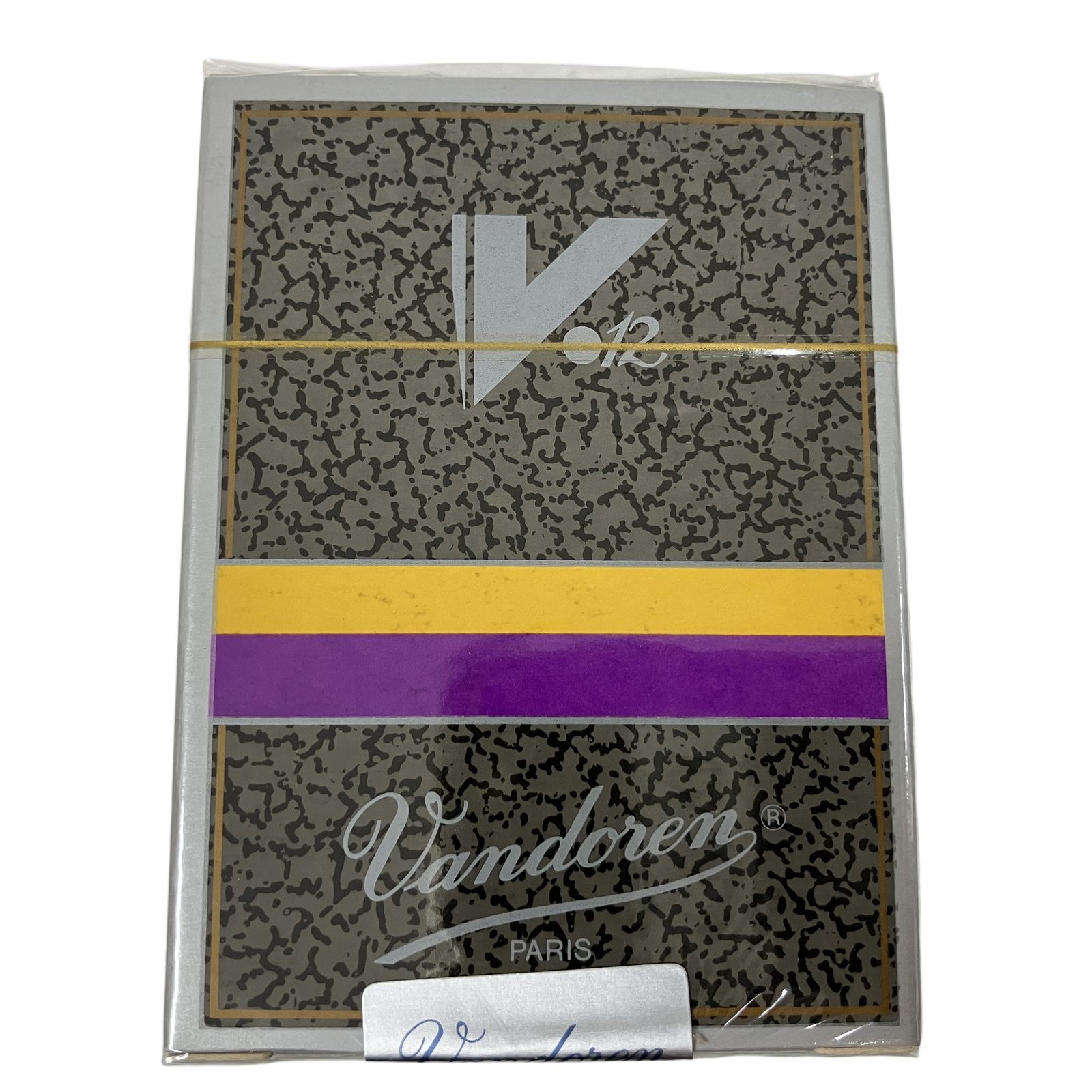Vandoren V12 クラリネットリード 銀箱 3½ 2箱 vandoren（バンドーレン