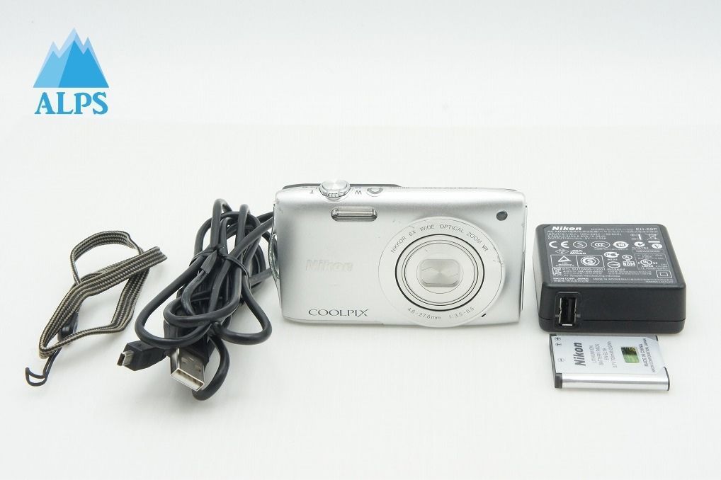 Nikon ニコン COOLPIX S3300 コンパクトデジタルカメラ シルバー