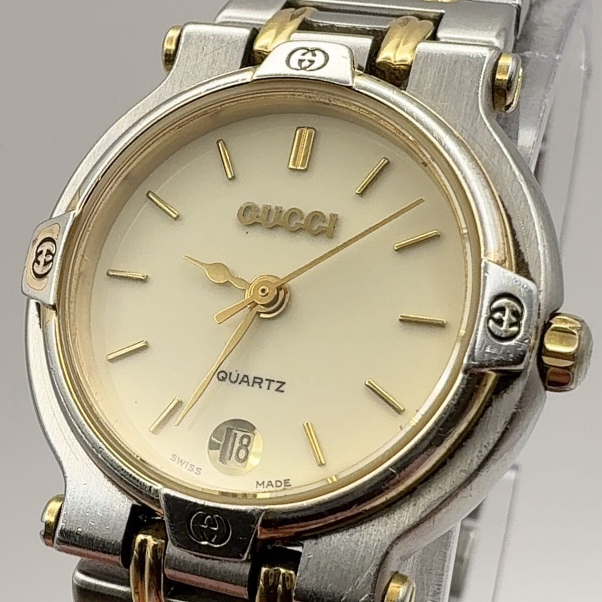 GUCCI グッチ 9000L クォーツ レディース 腕時計 / Wristwatch 稼働品