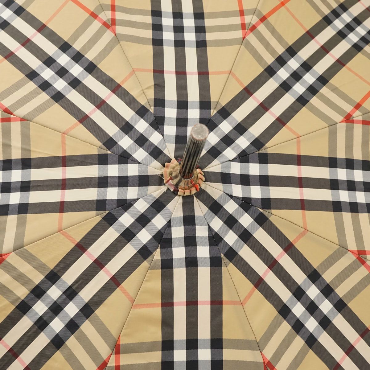 高級傘 BURBERRY LONDON バーバリー USED美品 チェック 定番柄