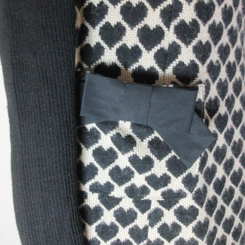 エムズグレイシー ニット ワンピース りぼん柄 モールジャガードリボン柄ニットワンピース | msgracy