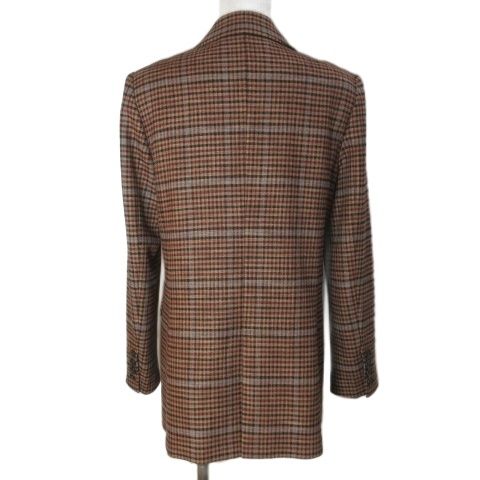 アルアバイル allureville チェックジャケット ブレザー ダブル 総裏地