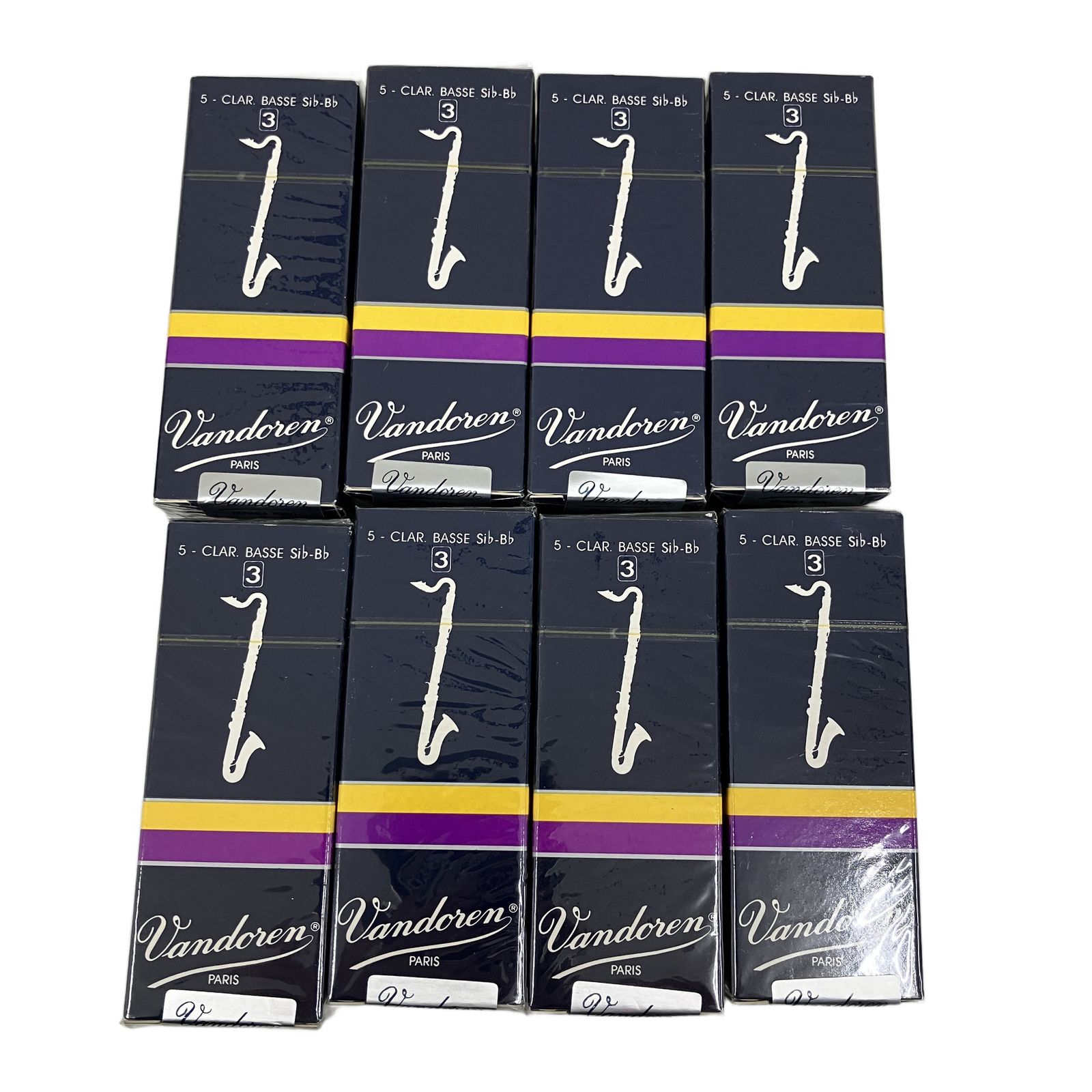 Vandoren バンドーレン CR123 バスクラリネット リード 青箱 3番 3 1/2