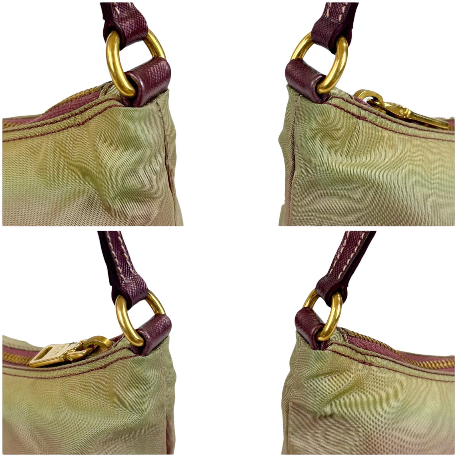 プラダ PRADA アクセサリーポーチ ミニハンドバッグ テスートナイロン