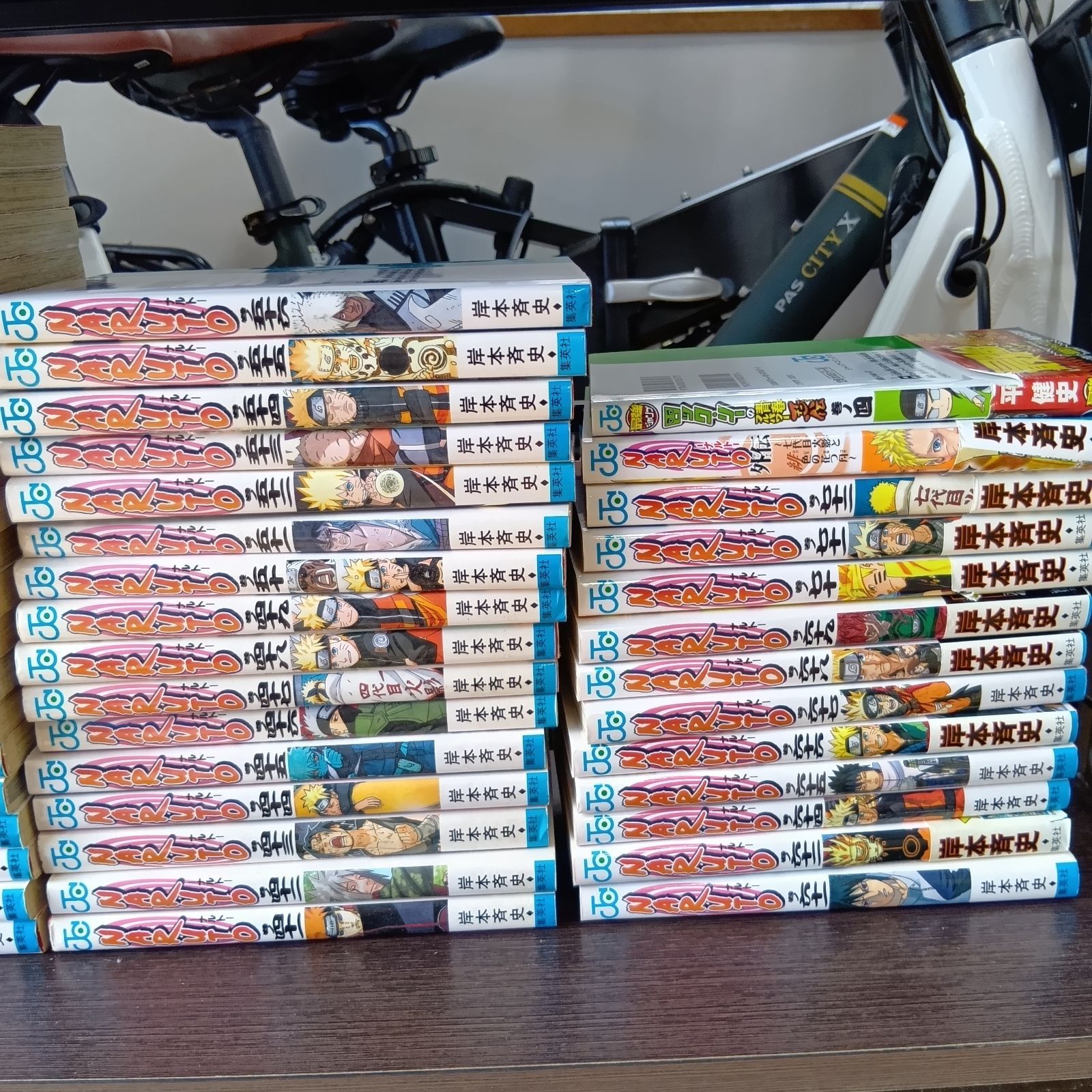 NARUTO ナルト 1巻～72巻(抜け5冊) 岸本斉史 +おまけ付き - メルカリ