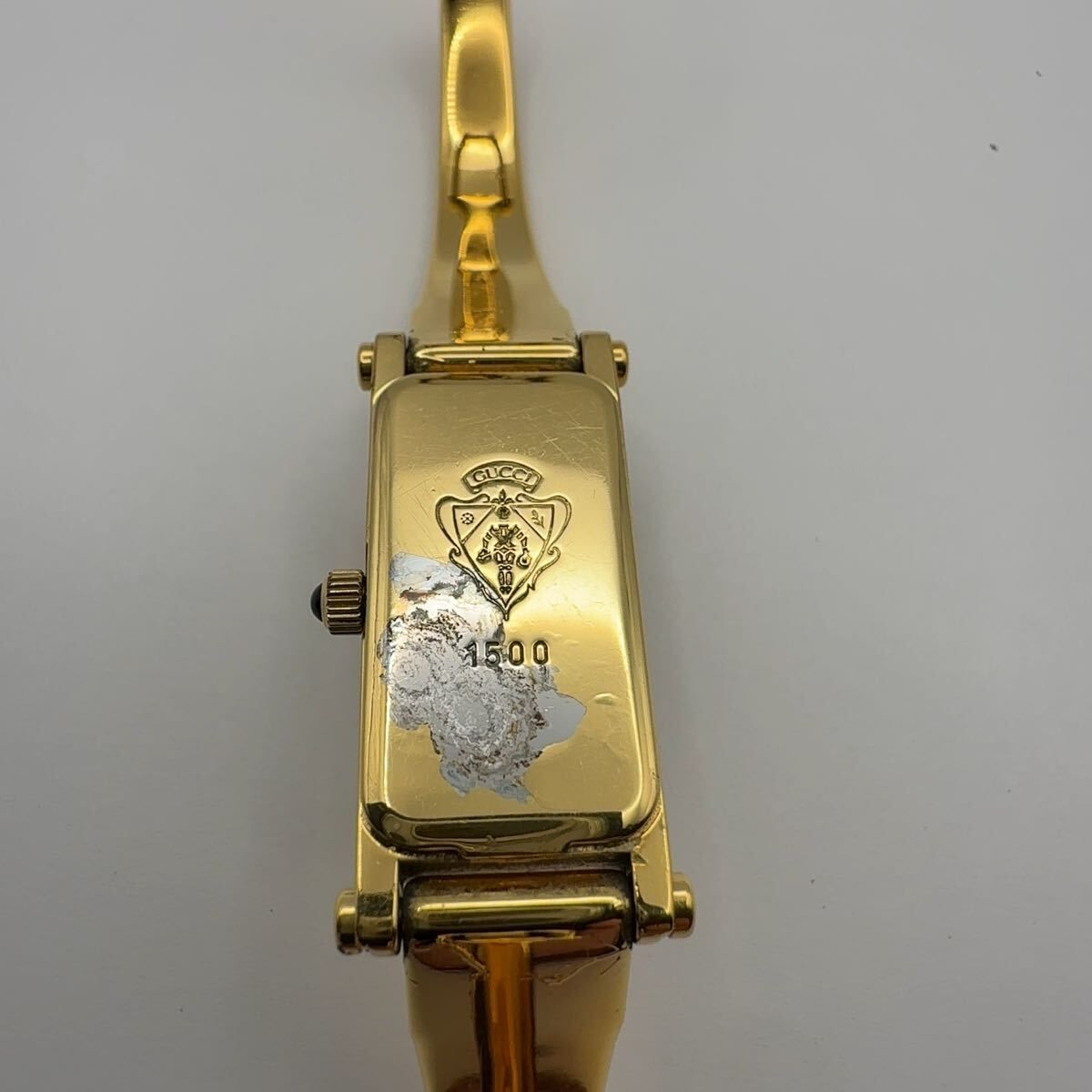 GUCCI グッチ 1500 レディース ゴールド 腕時計 / Wristwatch 稼働品