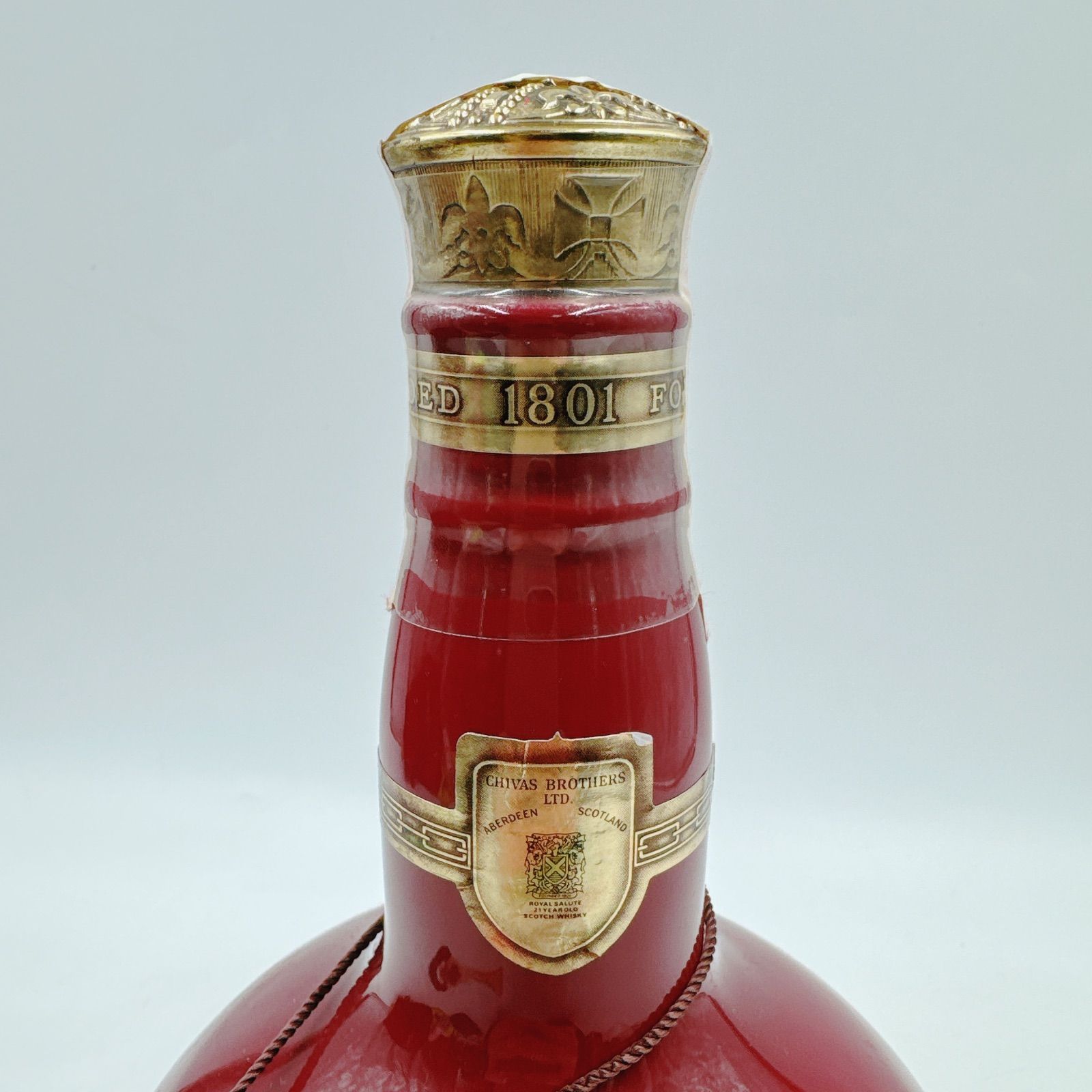 ロイヤルサルート21年 赤 1000ml 古酒 未開栓 - メルカリ