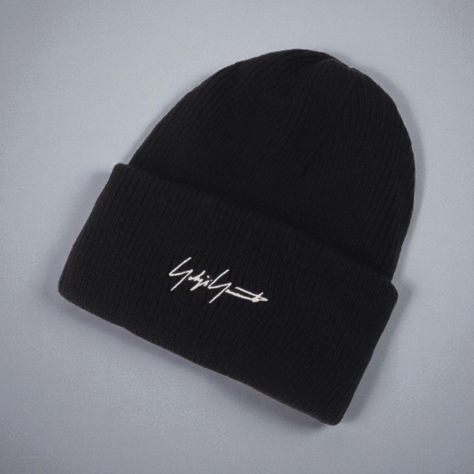 新品】Y-3 LOGO ビーニー Black - メルカリ