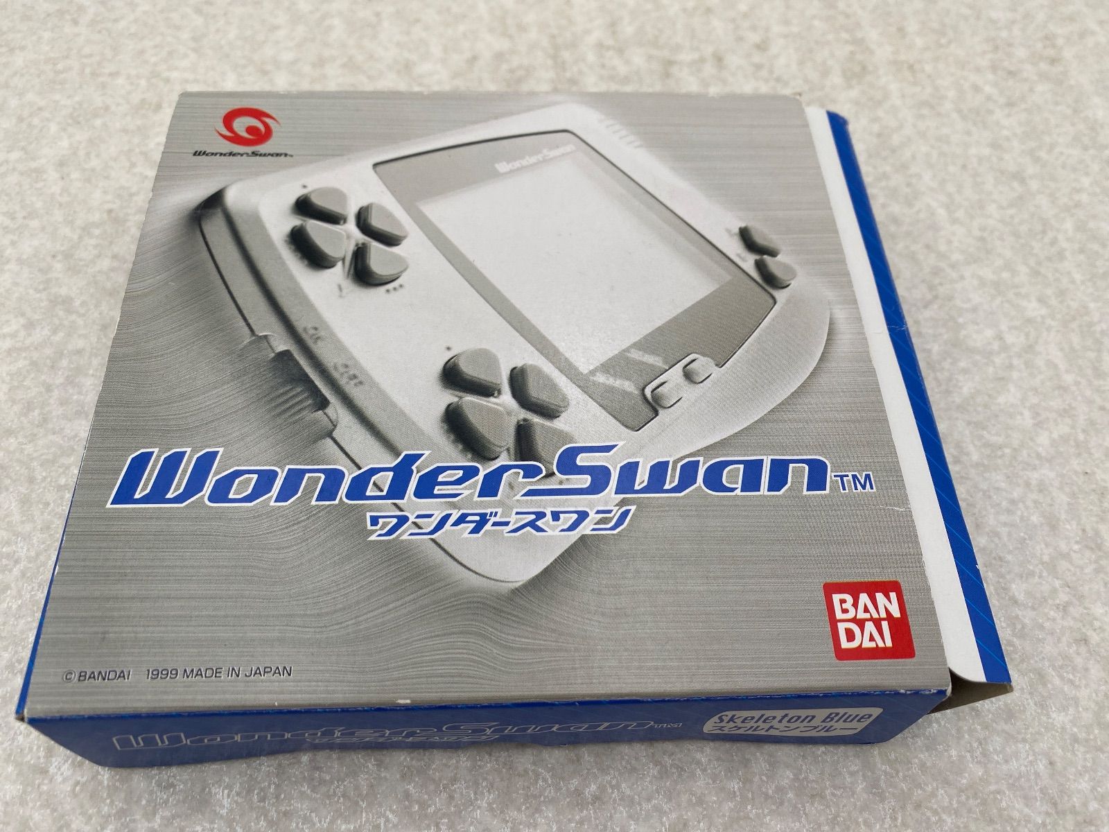 ワンダースワン スケルトンブルー ジャンク品 - メルカリ