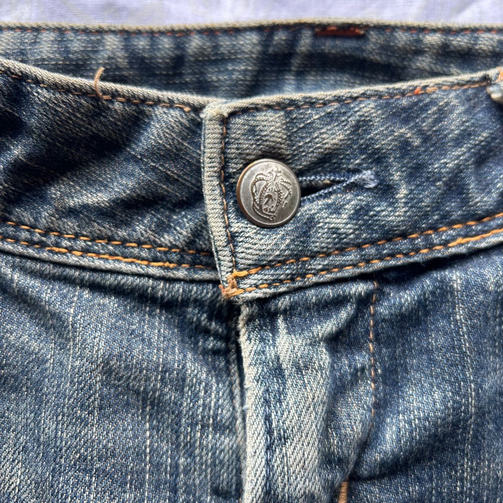 Y2K 平成 グランジ ロック ブーツカット フレアデニム パンツ