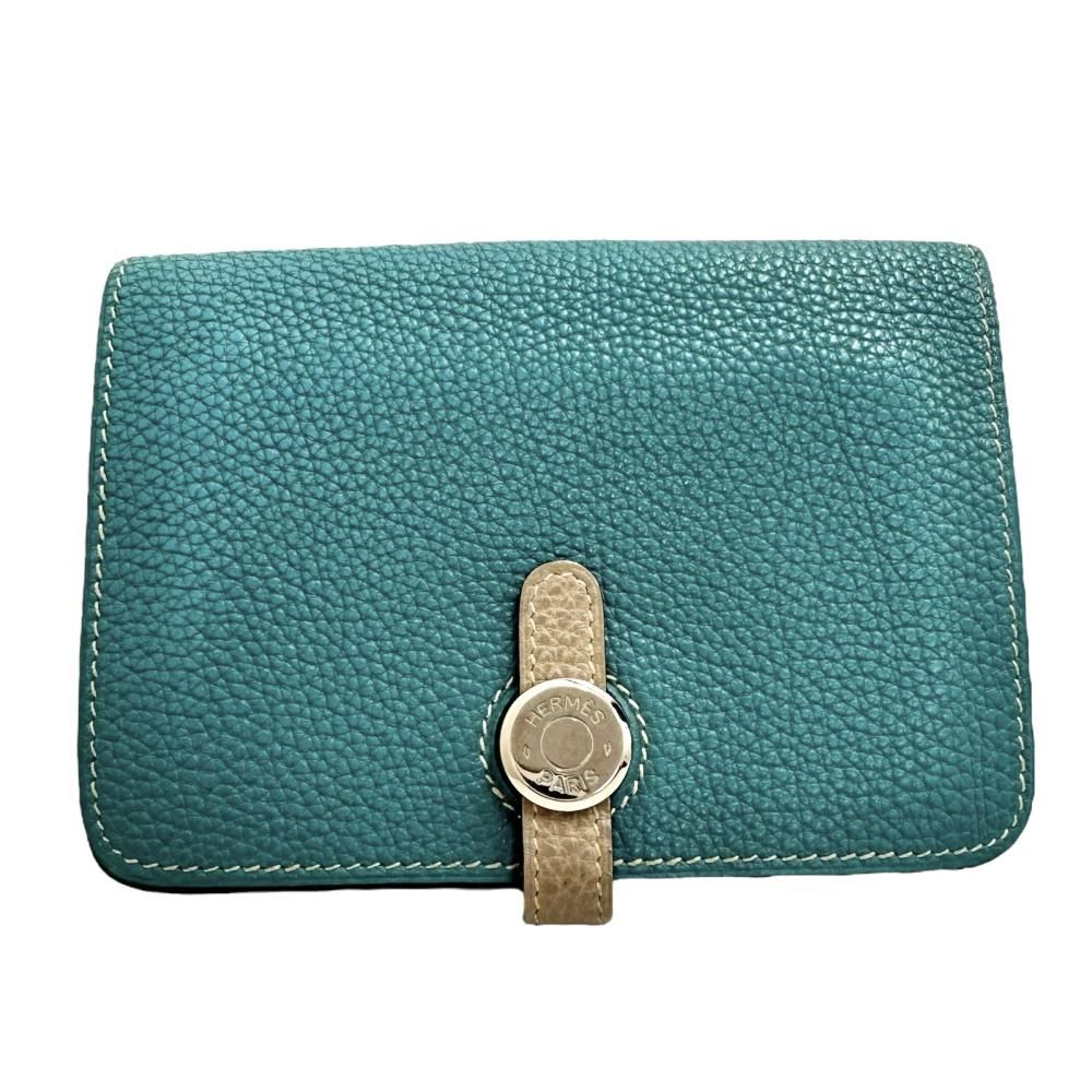 HERMES/エルメス】ドゴンコンパクト 二つ折り財布 トリヨンクレマンス
