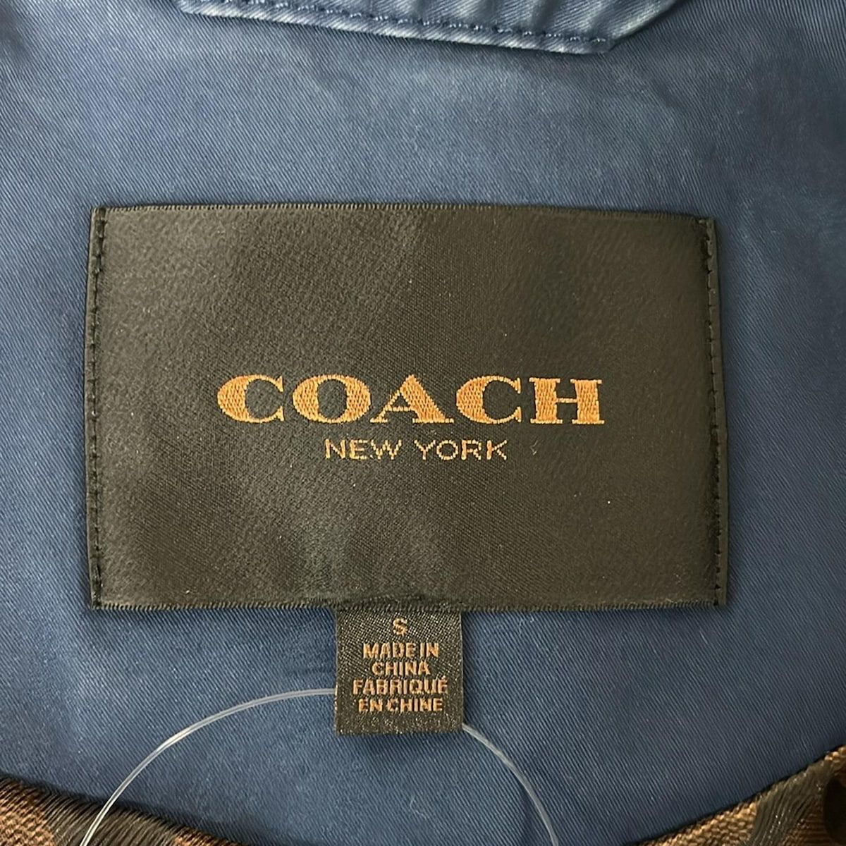 COACH(コーチ) トレンチコート サイズS レディース - ネイビー - メルカリ