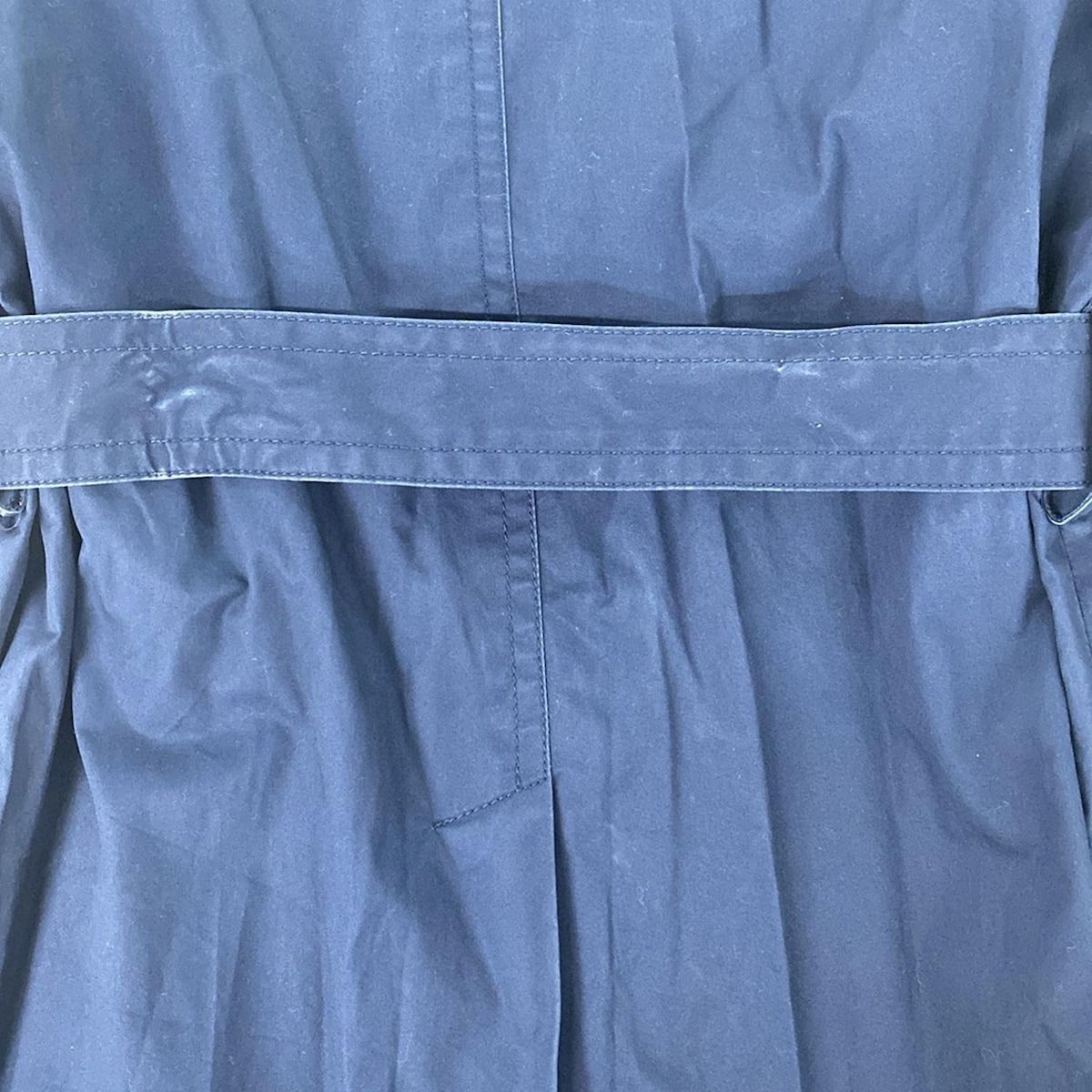 COACH(コーチ) トレンチコート サイズS レディース - ネイビー - メルカリ