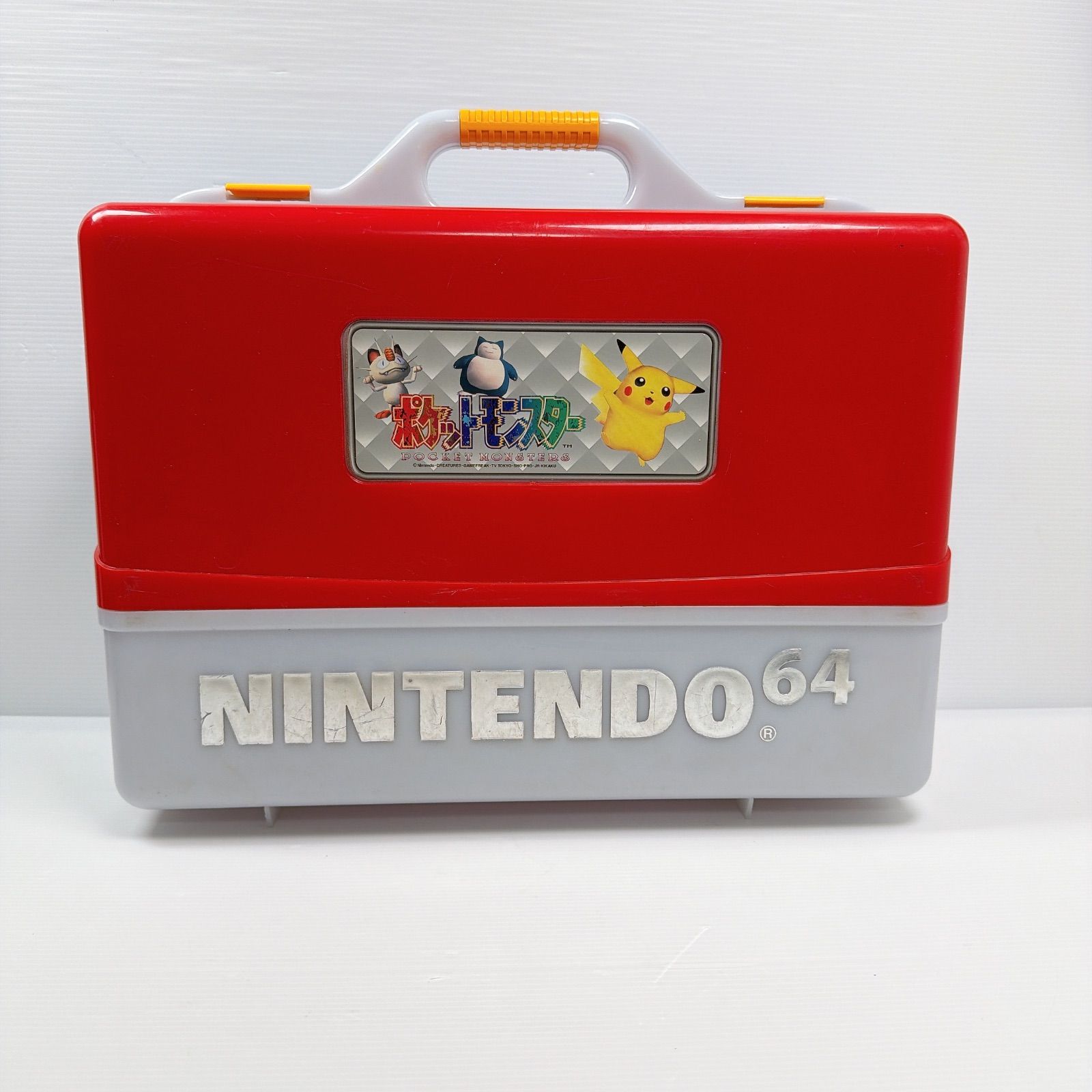 ニンテンドー64 収納ケース ポケットモンスター ピカチュウ Nintendo64 ケース Pocket Monster