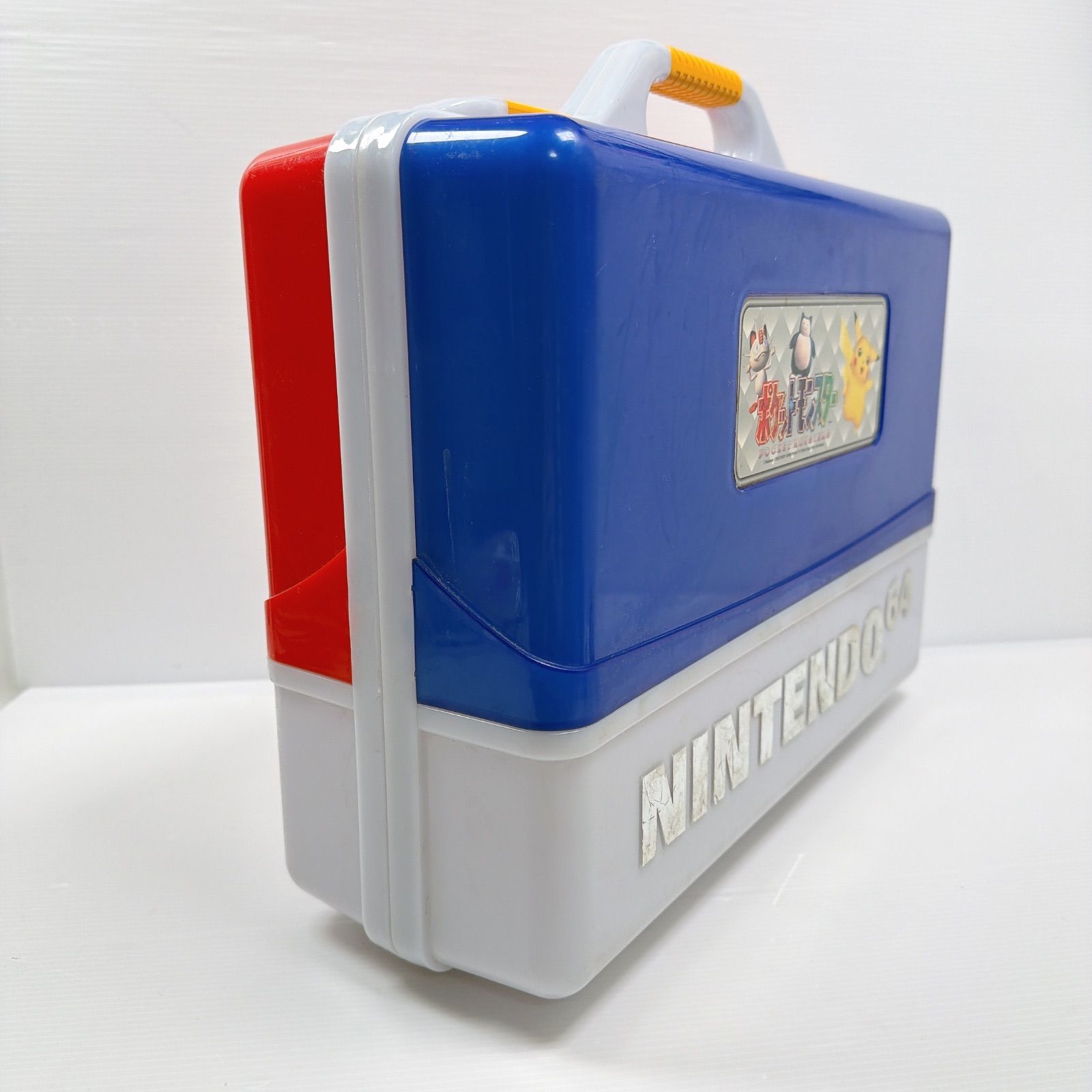 ニンテンドー64 収納ケース ポケットモンスター ピカチュウ Nintendo 64 ケース Pocket Monster