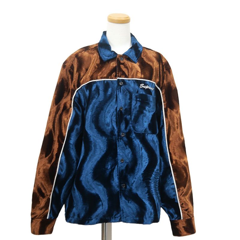 Supreme ベルベット スワール ワークシャツ Supreme(シュプリーム