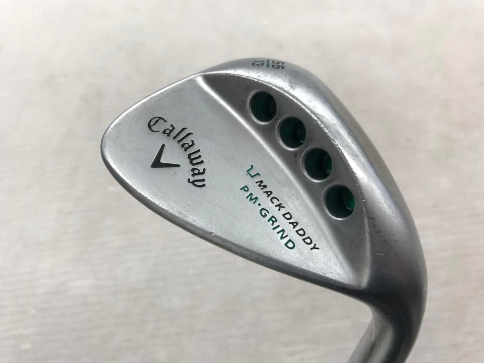キャロウェイ　MACK DADDY PM・GRIND　56度　N.P.ﾌﾟﾛ 990GH　Sフレックス　ウェッジ　中古【最短即日発送】