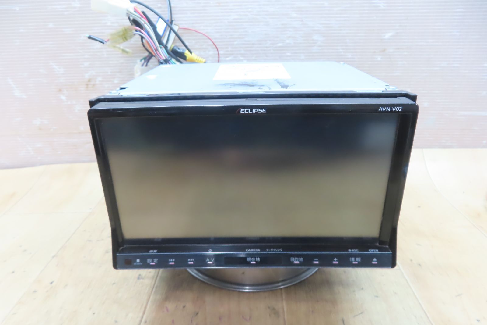 イクリプス 完動品イクリプス メモリーナビAVN-F02i 地デジ内蔵 