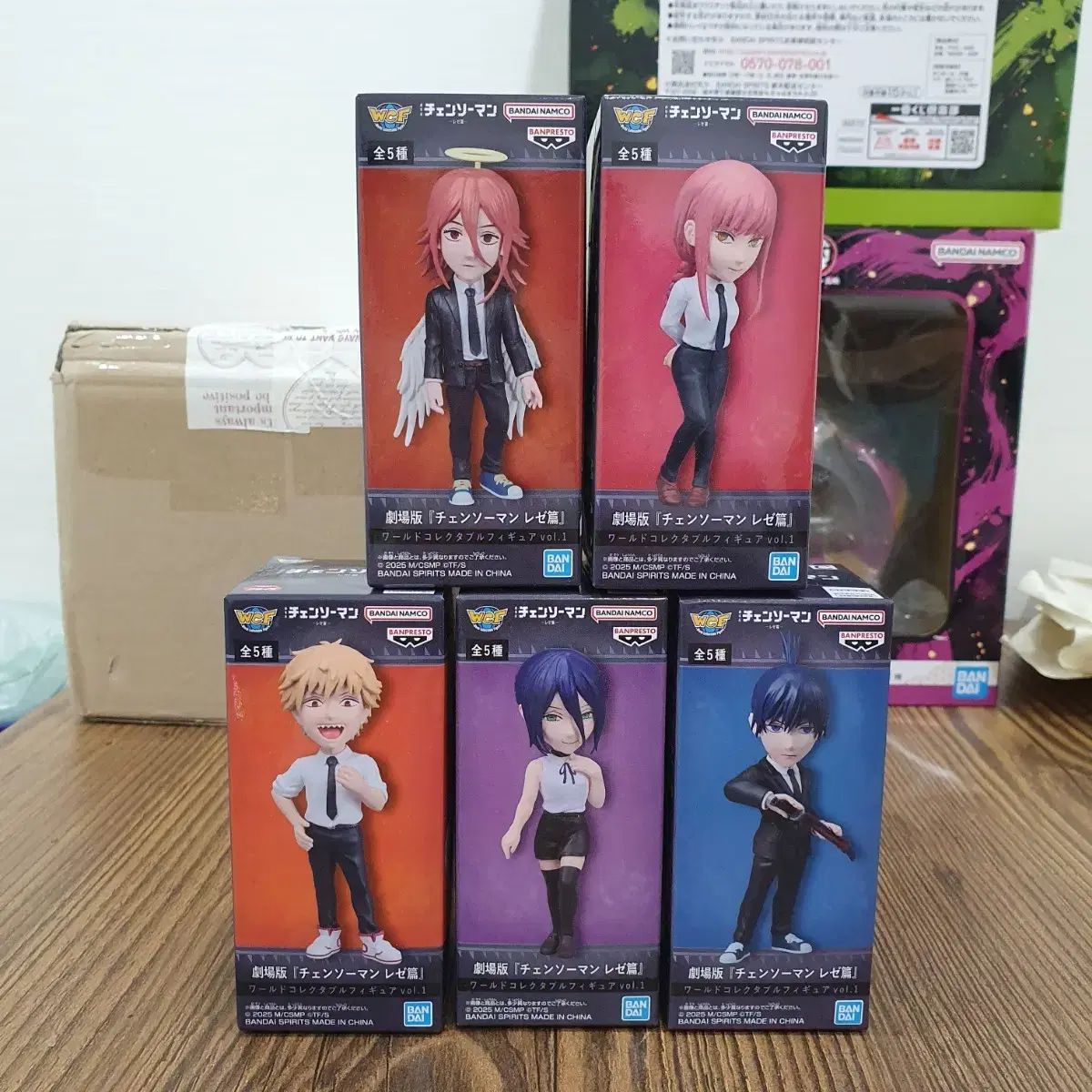 チェンソーマン レゼ編 WORLD COLLECTABLE 5種セット デンジ、レゼ