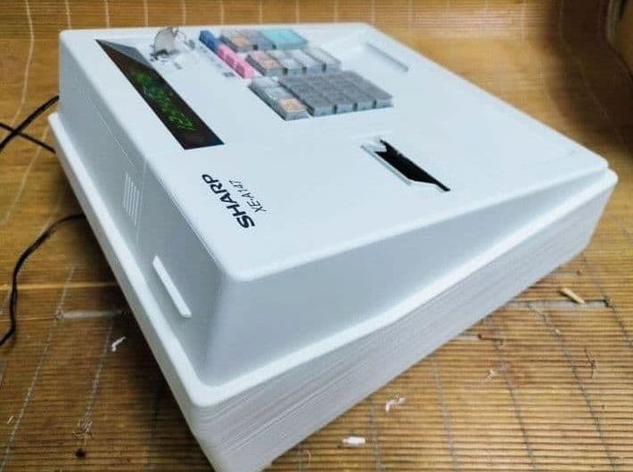 シャープレジスター XE-A147 PC連携売上管理フル設定無料 000215