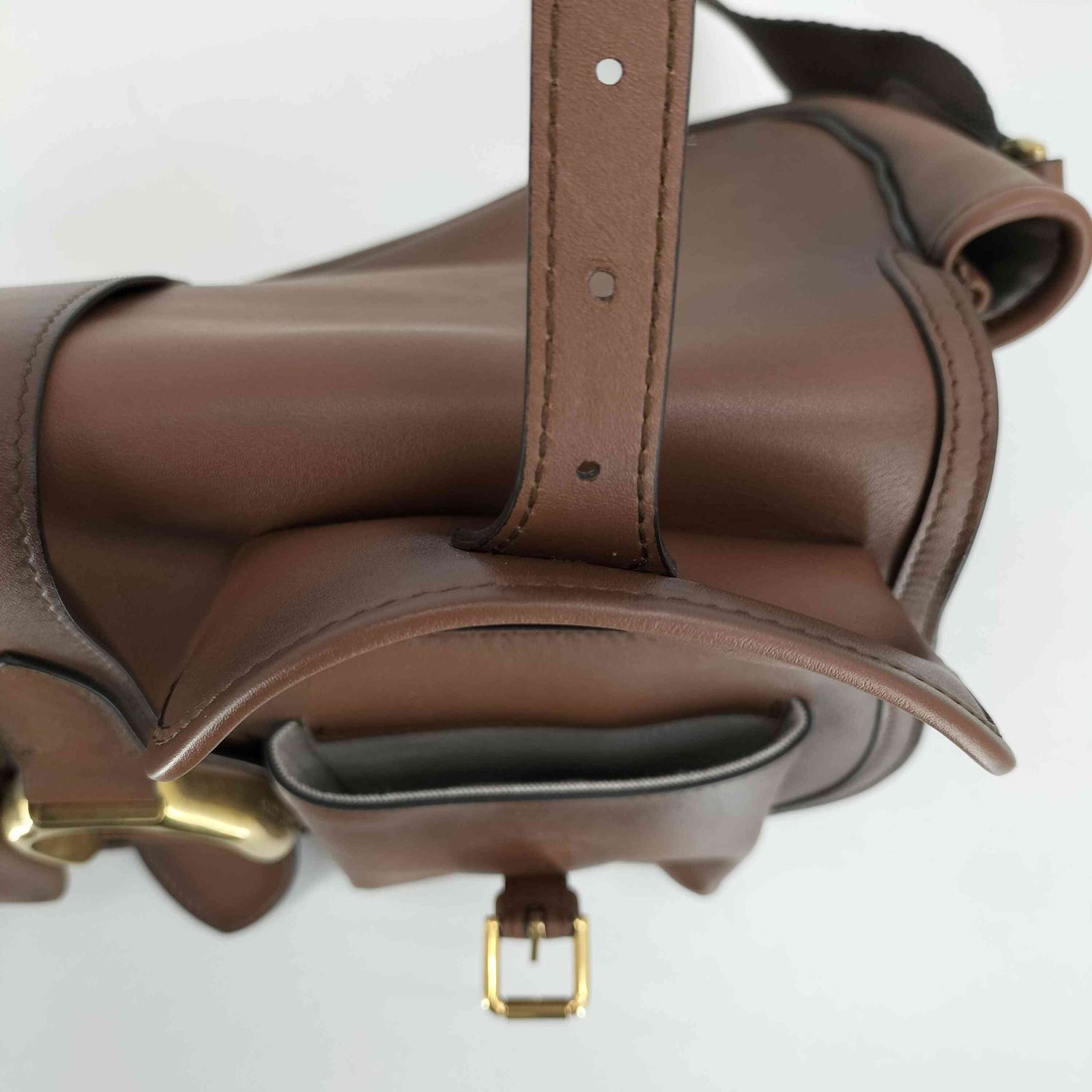 ラルフローレン RALPH LAUREN WELINGTON CALFSKIN OVERSIZE SHOULDER 