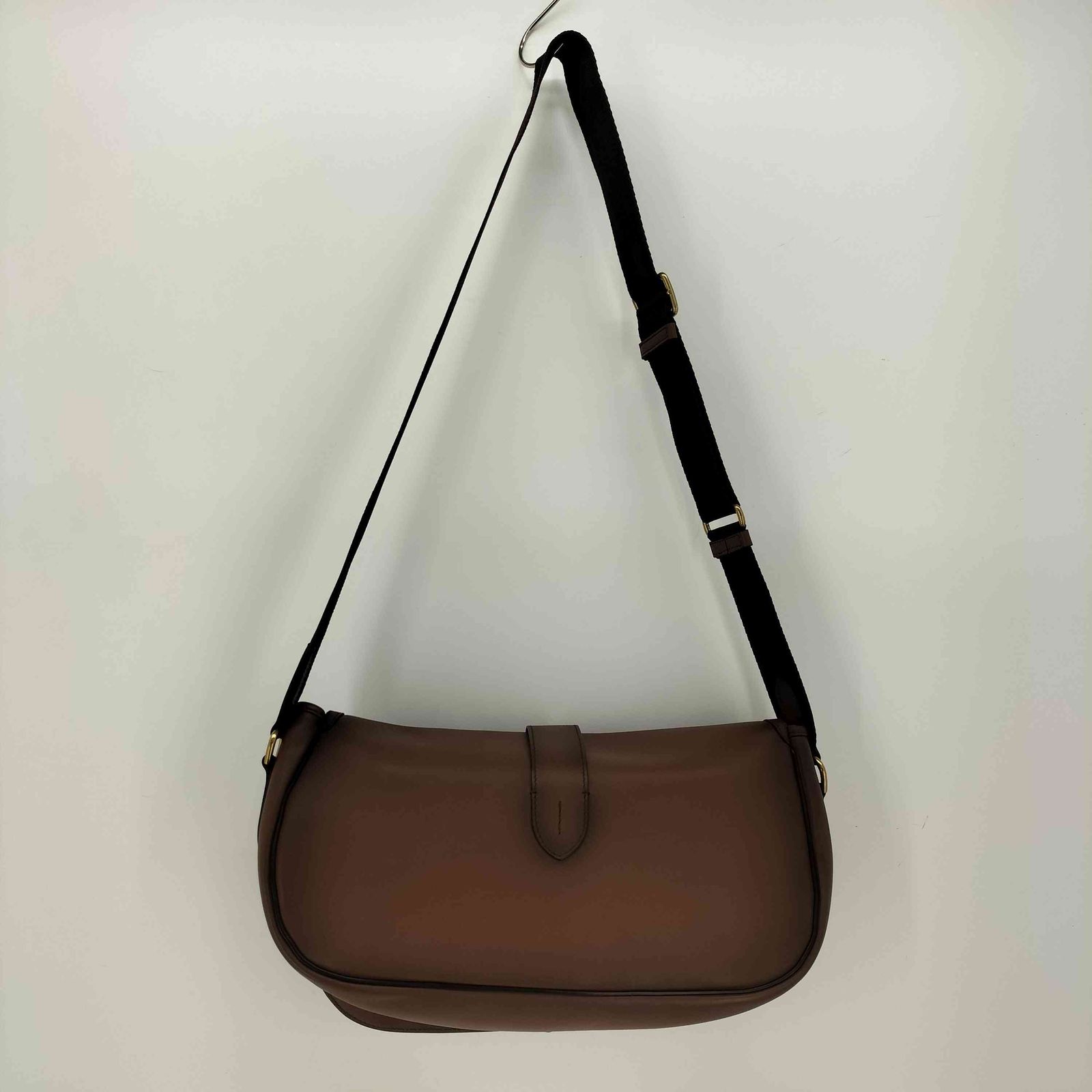 ラルフローレン RALPH LAUREN WELINGTON CALFSKIN OVERSIZE SHOULDER 