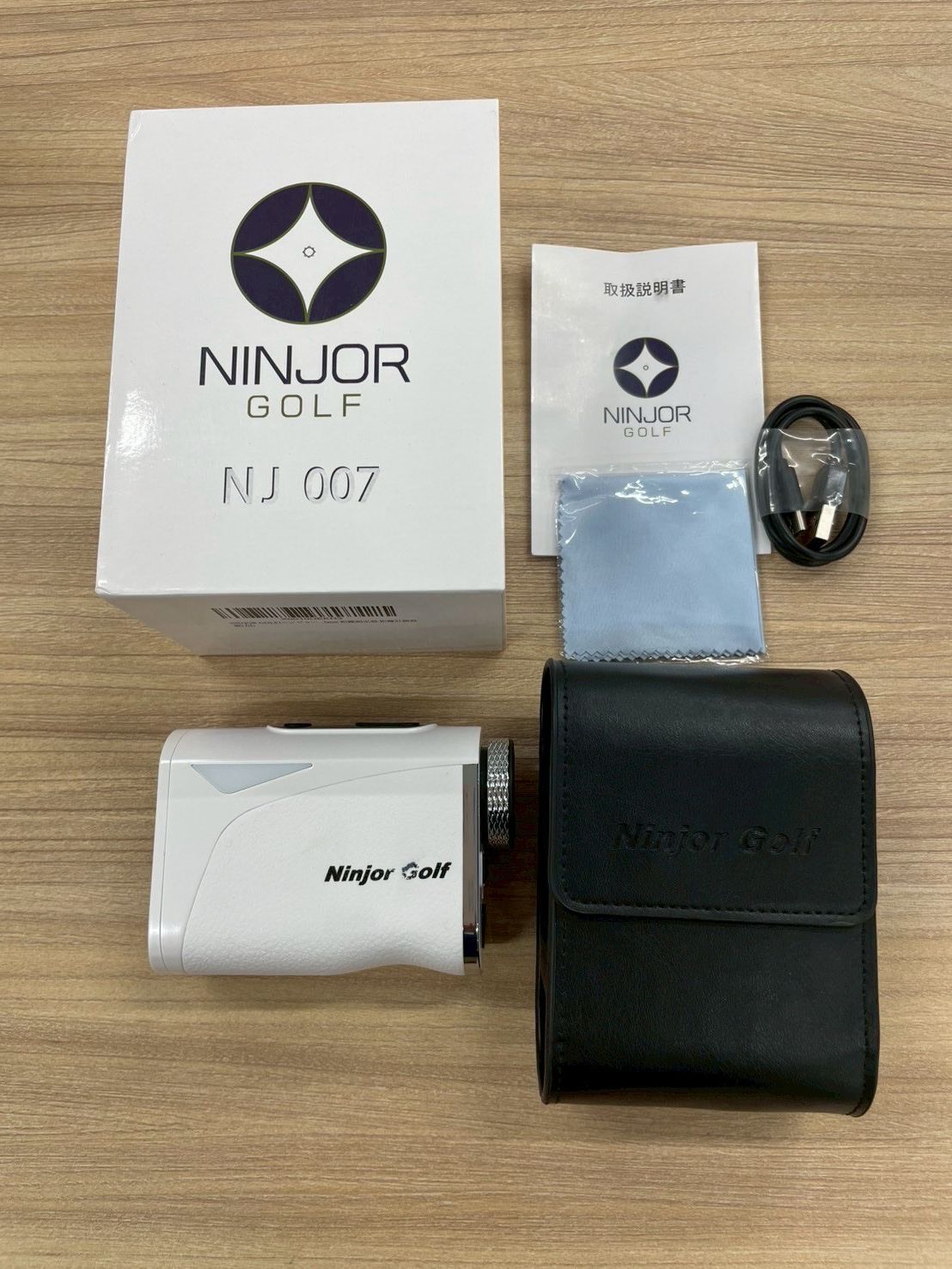 NINJOR GOLF公式】NJ007（ホワイト） ゴルフ距離計 メーカー認定中古品
