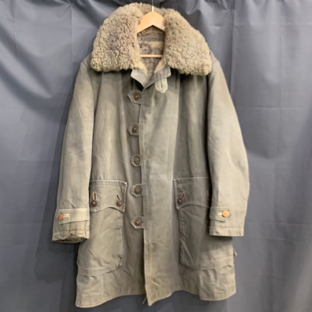 vintage ビンテージ 40s Swedish army military M1909 pilot jacket