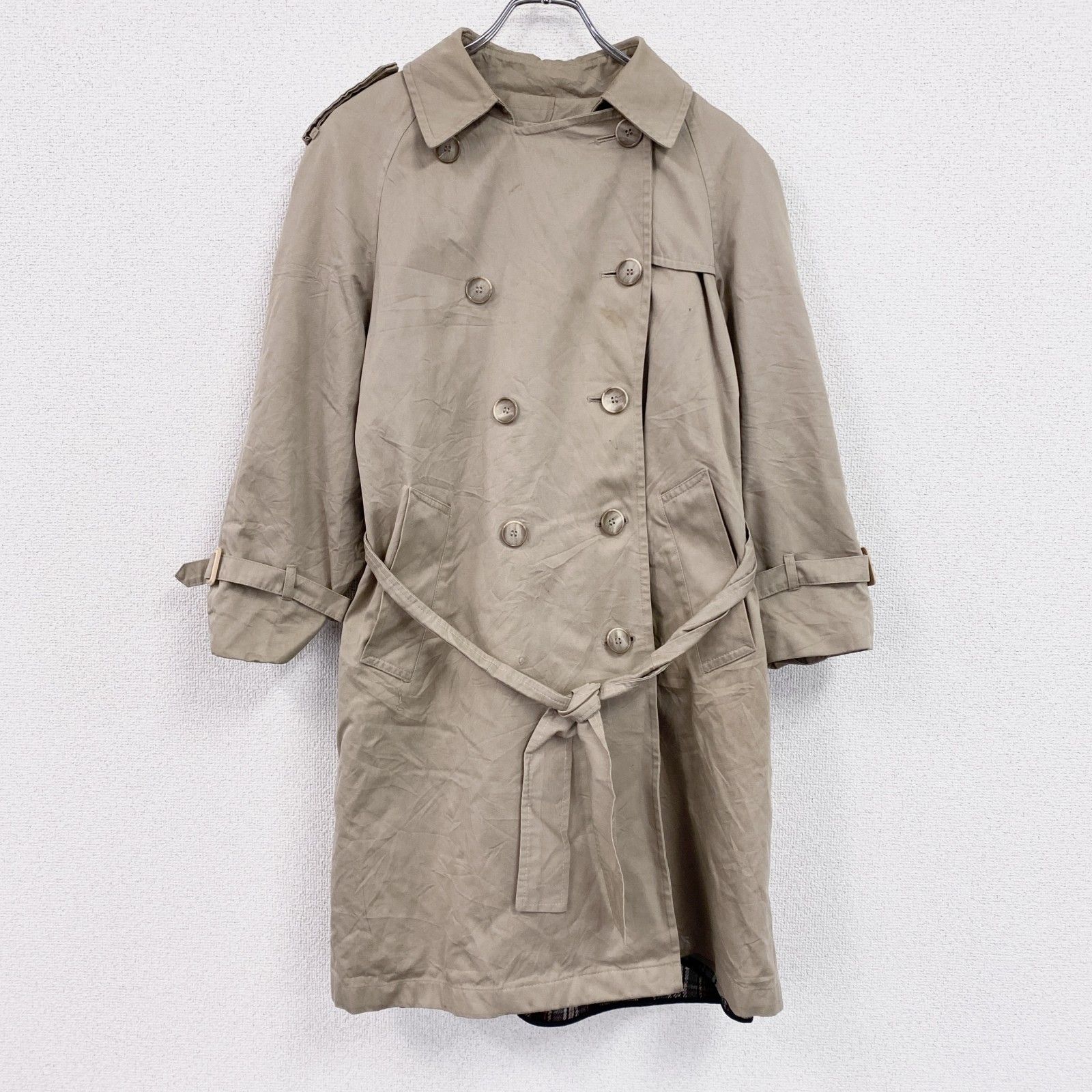 古着 used LONDON FOG ロンドンフォグ トレンチコート ベージュ 8