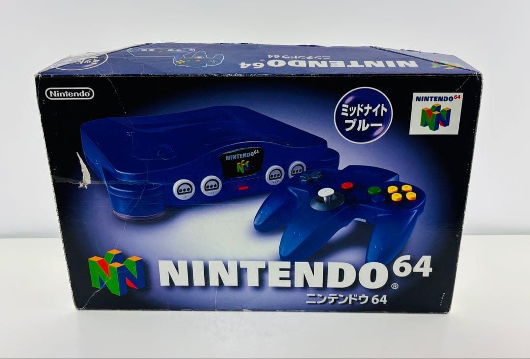 ニンテンドー64 本体 トイザらス ミッドナイトブルー 外 き