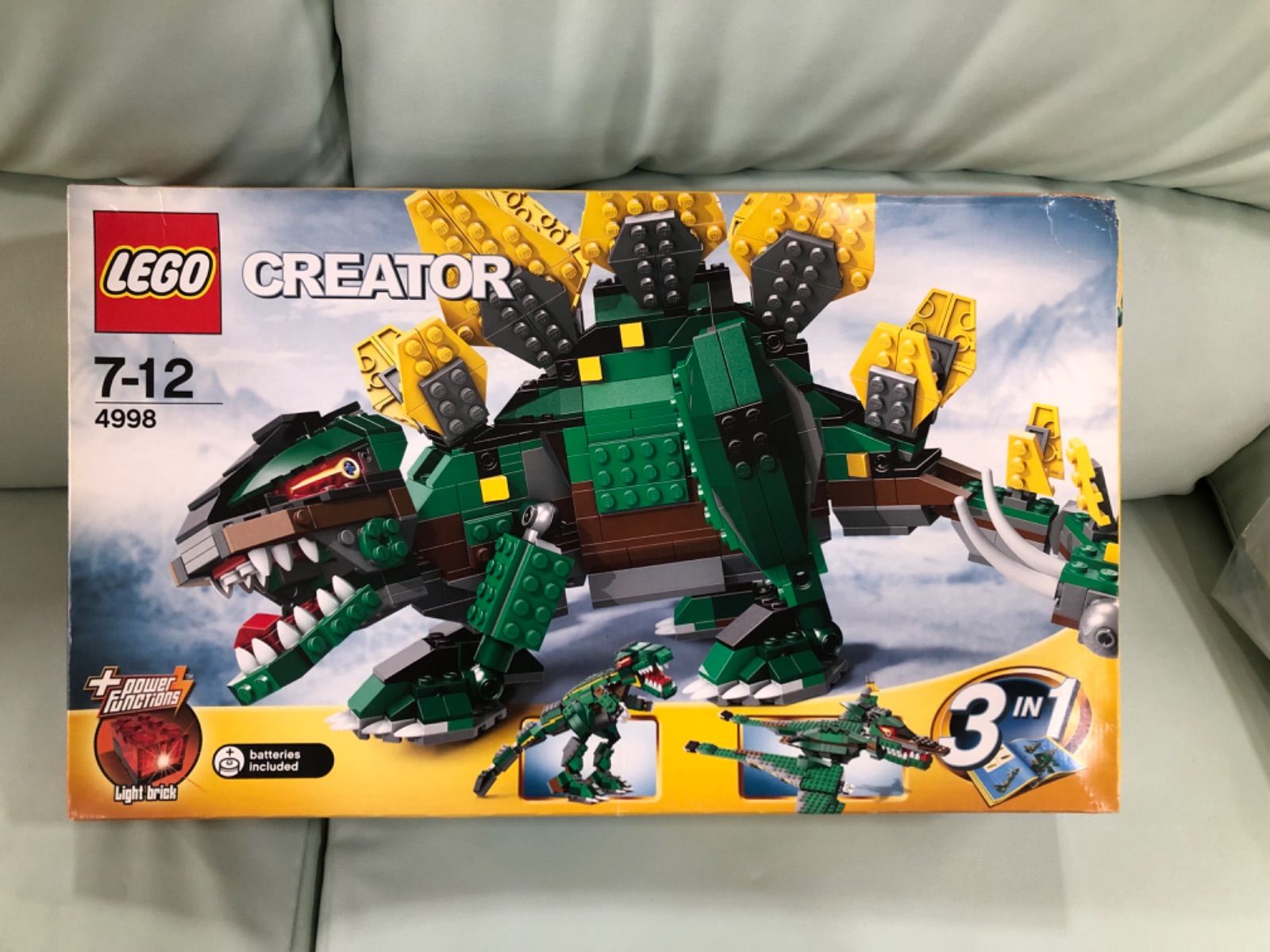 LEGO レゴ CREATORシリーズのステゴザウルス 7 12 4998 ♥