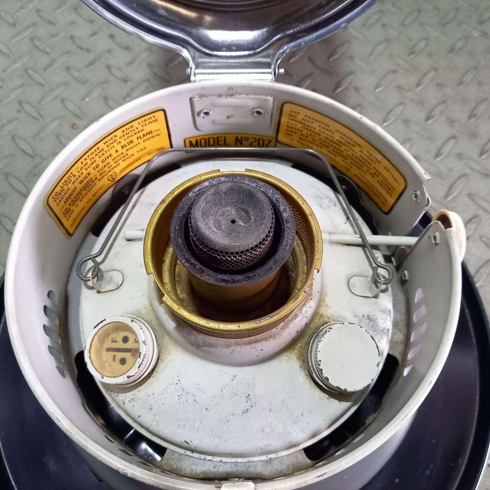 バーラー オイルヒーター No.207 VALOR 英国製 ヴィンテージストーブ 