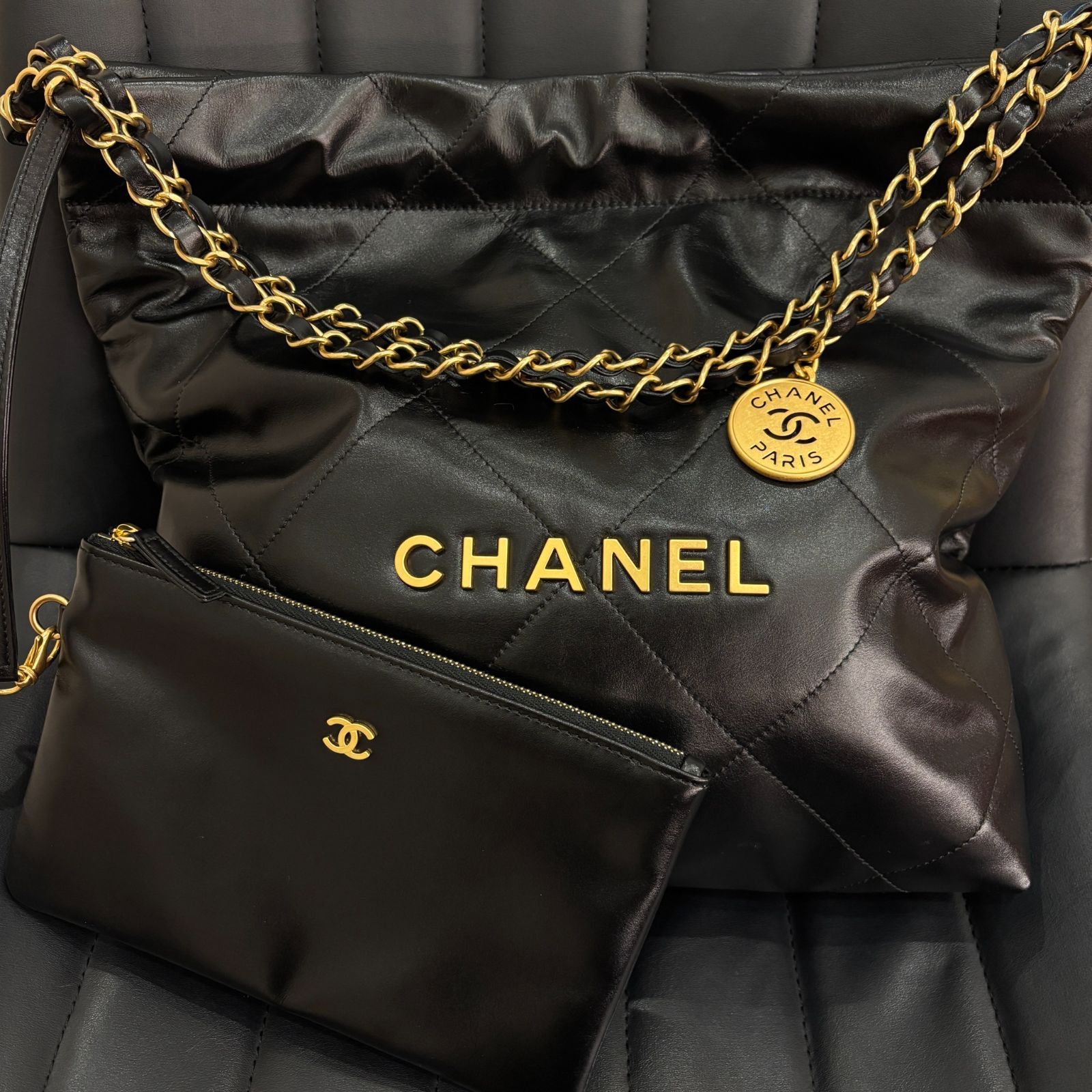 ΩNA5132 展示級！ CHANEL シャネル CHANEL22 シャネル22 スモール 