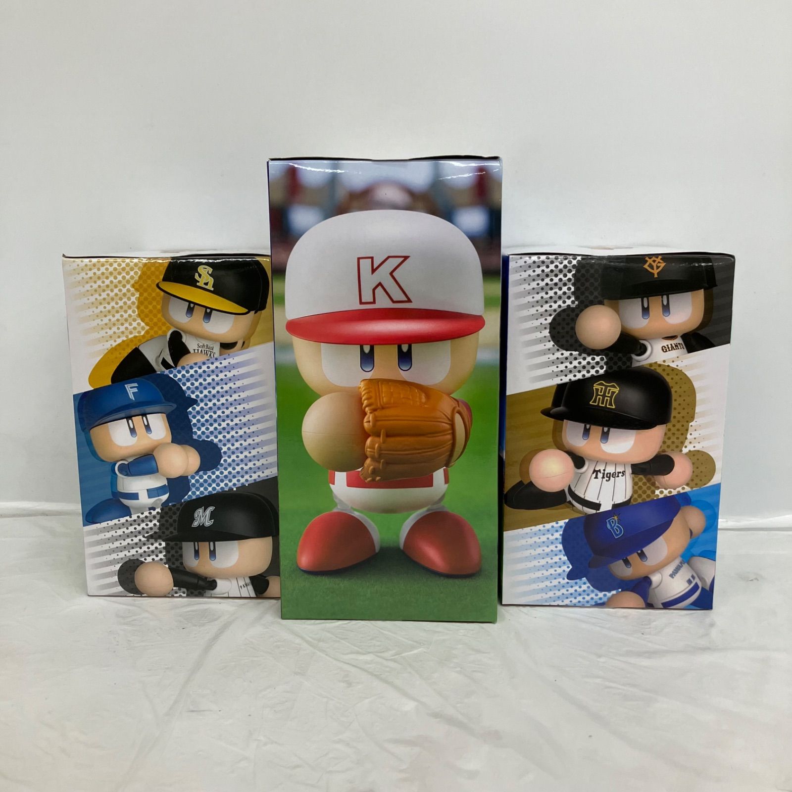 「未開封」パワフルプロ野球 パワプロくん セントラルリーグ・パシフィックリーグ 未開封 パワフルプロ野球 パワプロくん プライズアクションフィギュア