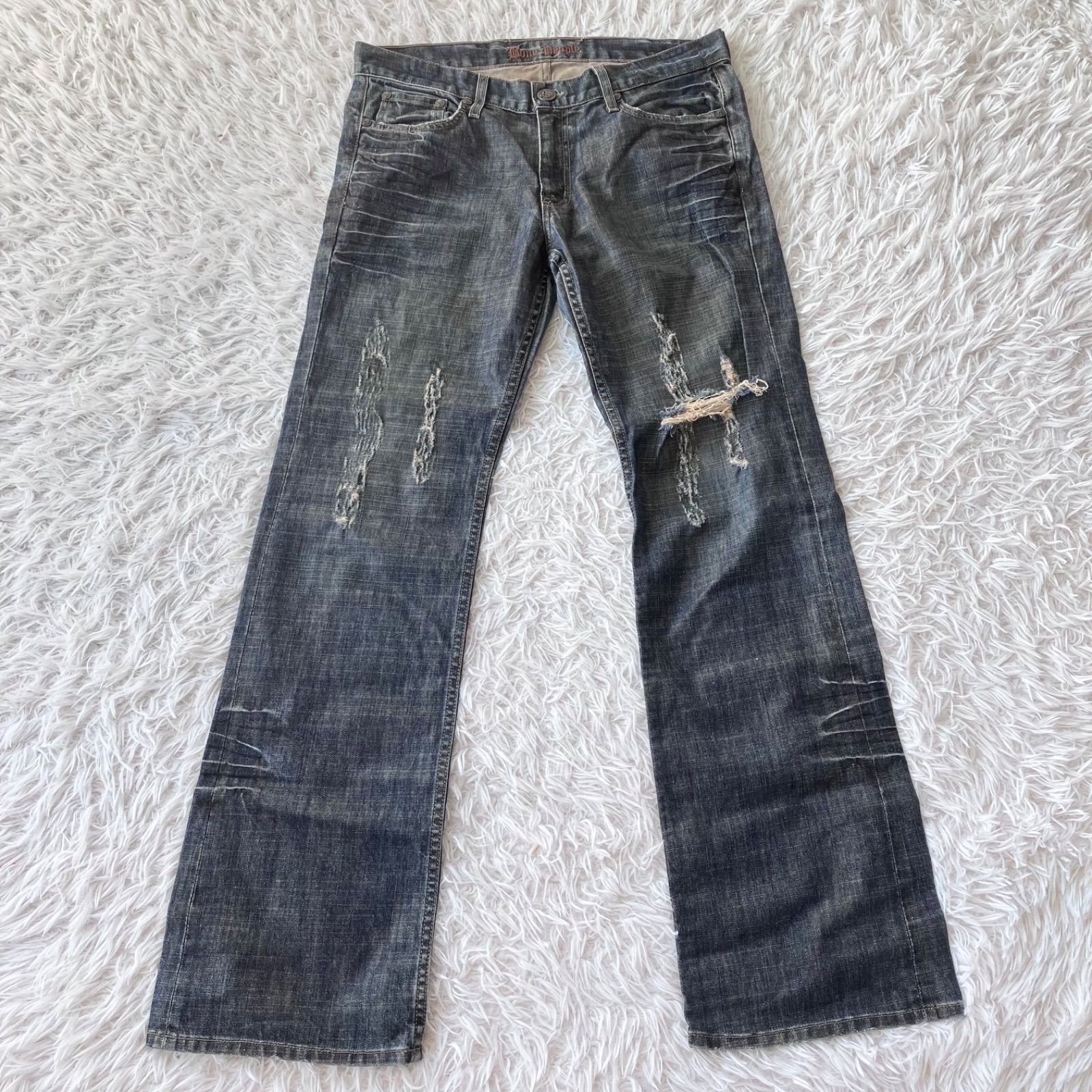 アーカイブ archive デニムパンツ 00s y2k 平成 ジーンズ 古着 フレア 